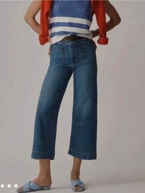 Anthropologie Colette Jeans 30 Indigo Blue High Waisted Jeans